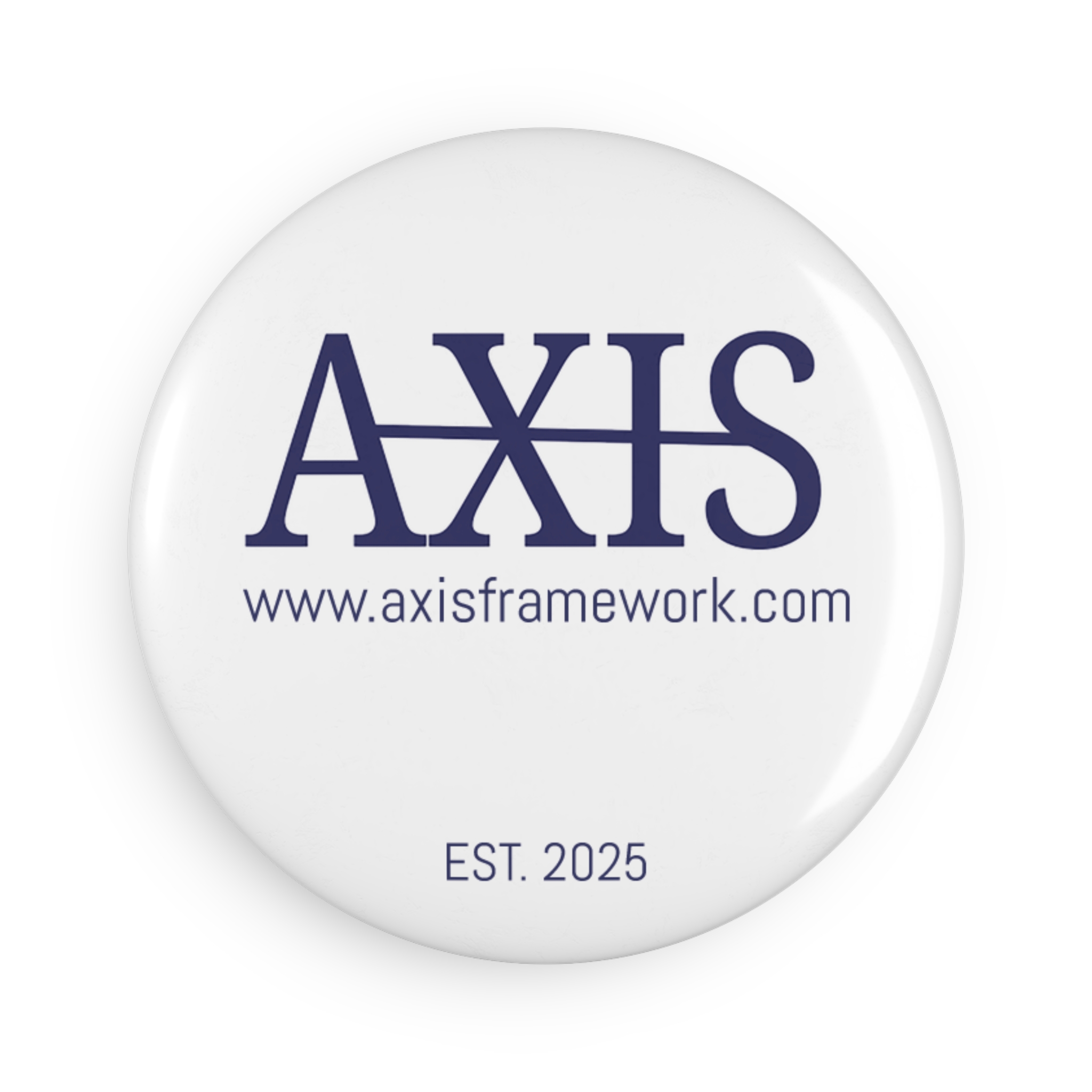 AXIS Branded Round Magnet Button