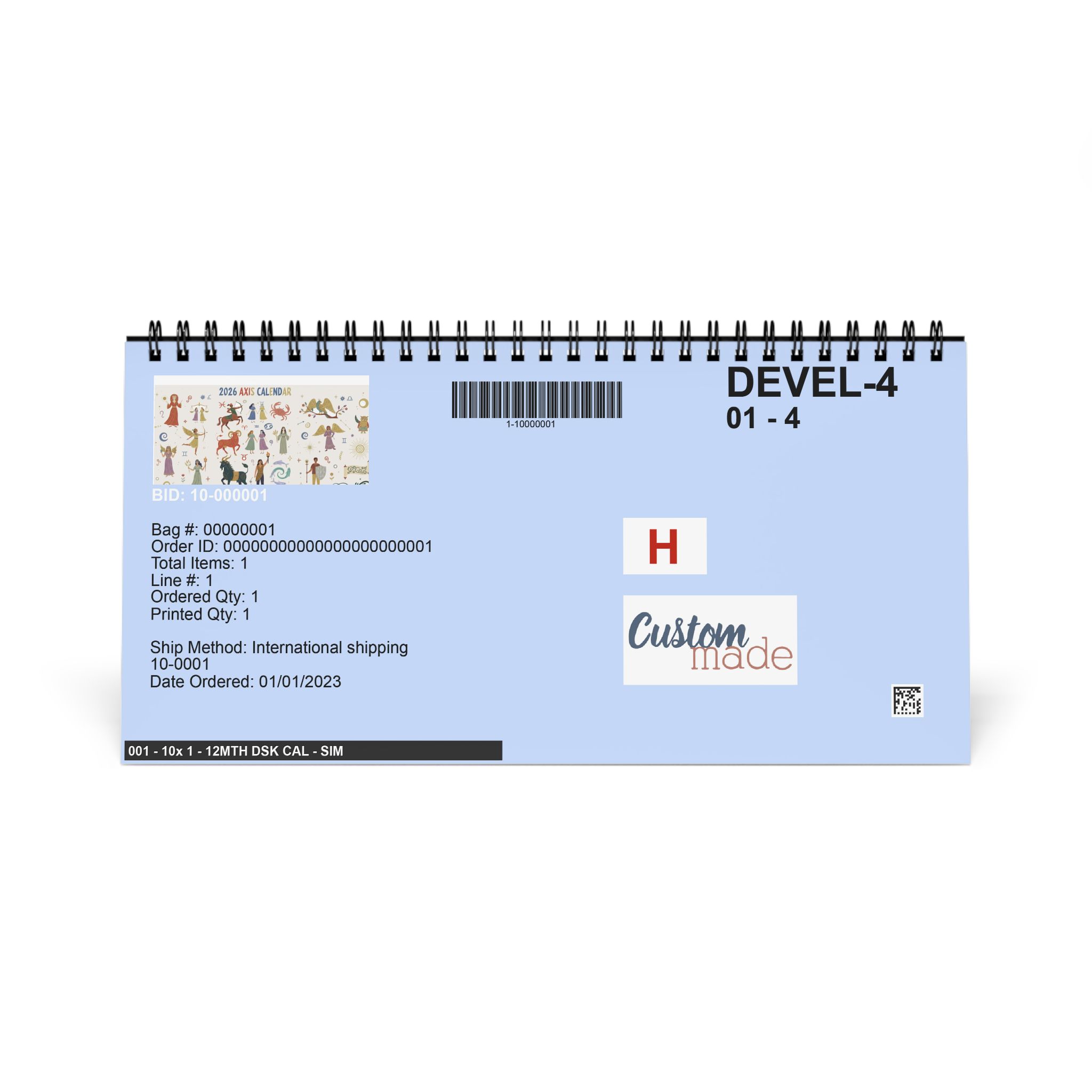 The Axis Desk Calendar (2026) - Image 3